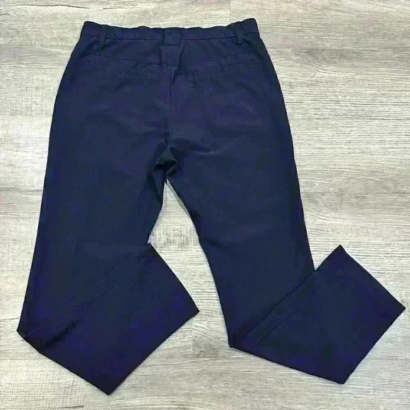 Foot Joy FJ Navy Golf Performance Pants Stretch Polyester Men's 34 x 32 Preppy - Picture 9 of 16